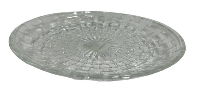 PLATO DE VIDRIO