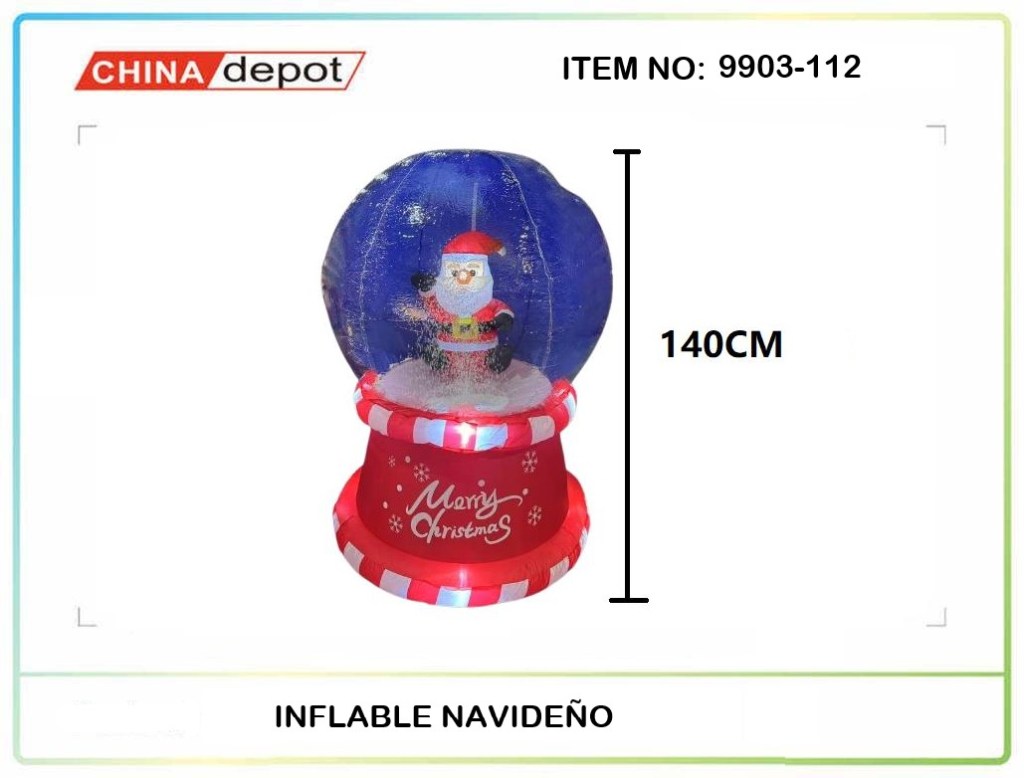 INFLABLE NAVIDEÑO
