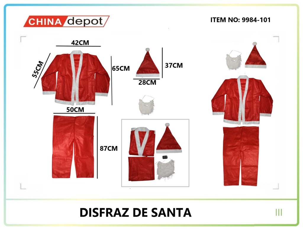 DISFRAZ DE SANTA